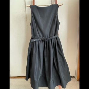 Isaac Mizrahi formal black dress.